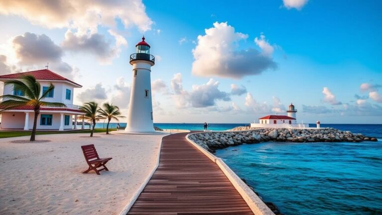 Reviewing the Lighthouses of Aruba Board Walk